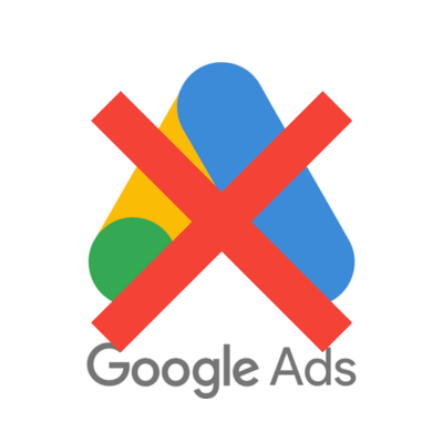 Google Ads — not available to dispensaries